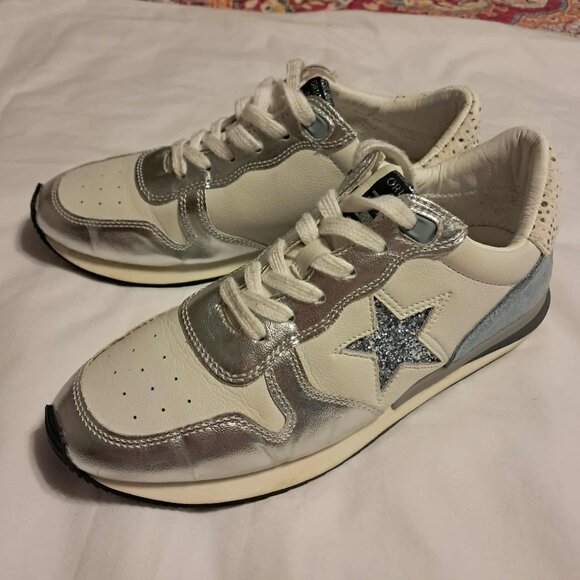 VINTAGE HAVANA ROCK 7 SNEAKERS SHOES WASHED SILVER SKY MULTI SZ 9 EXCELLENT!!! - Picture 3 of 8